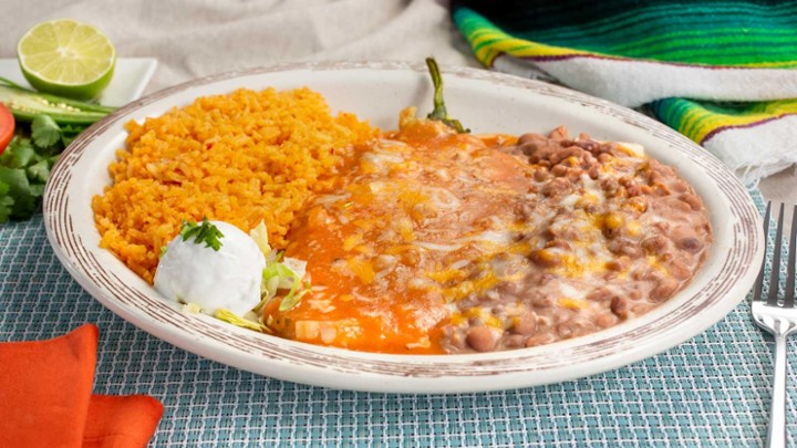 Chile Rellenos Plate