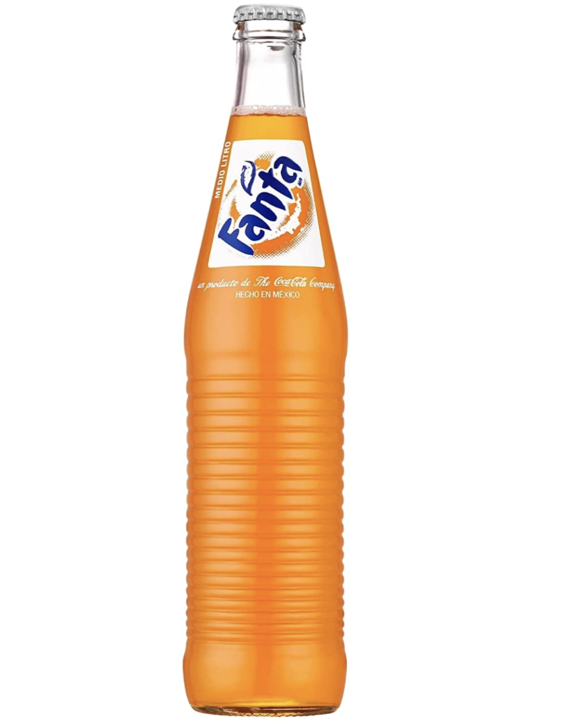 Fanta Orange (Glass Bottle/Cane Sugar Sweetened)