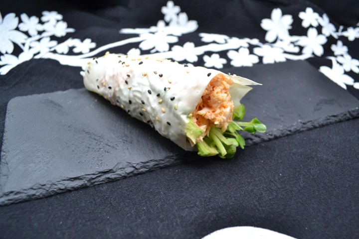 Spicy Shrimp Hand Roll