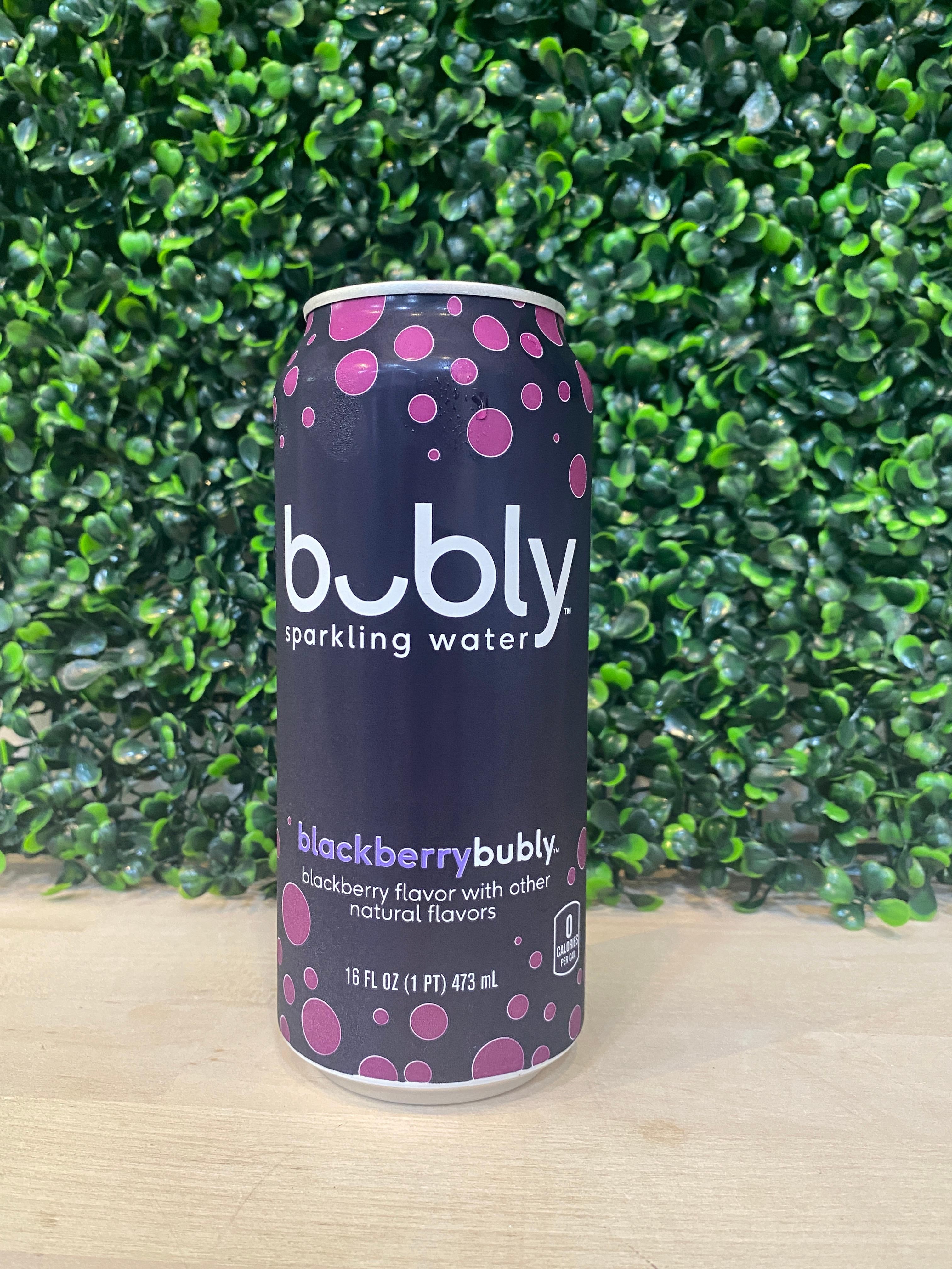 Bubbly Sparkling Water Blackberry 16oz Can