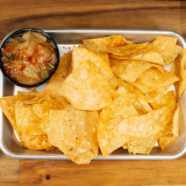 Chips and Pineapple Salsa*