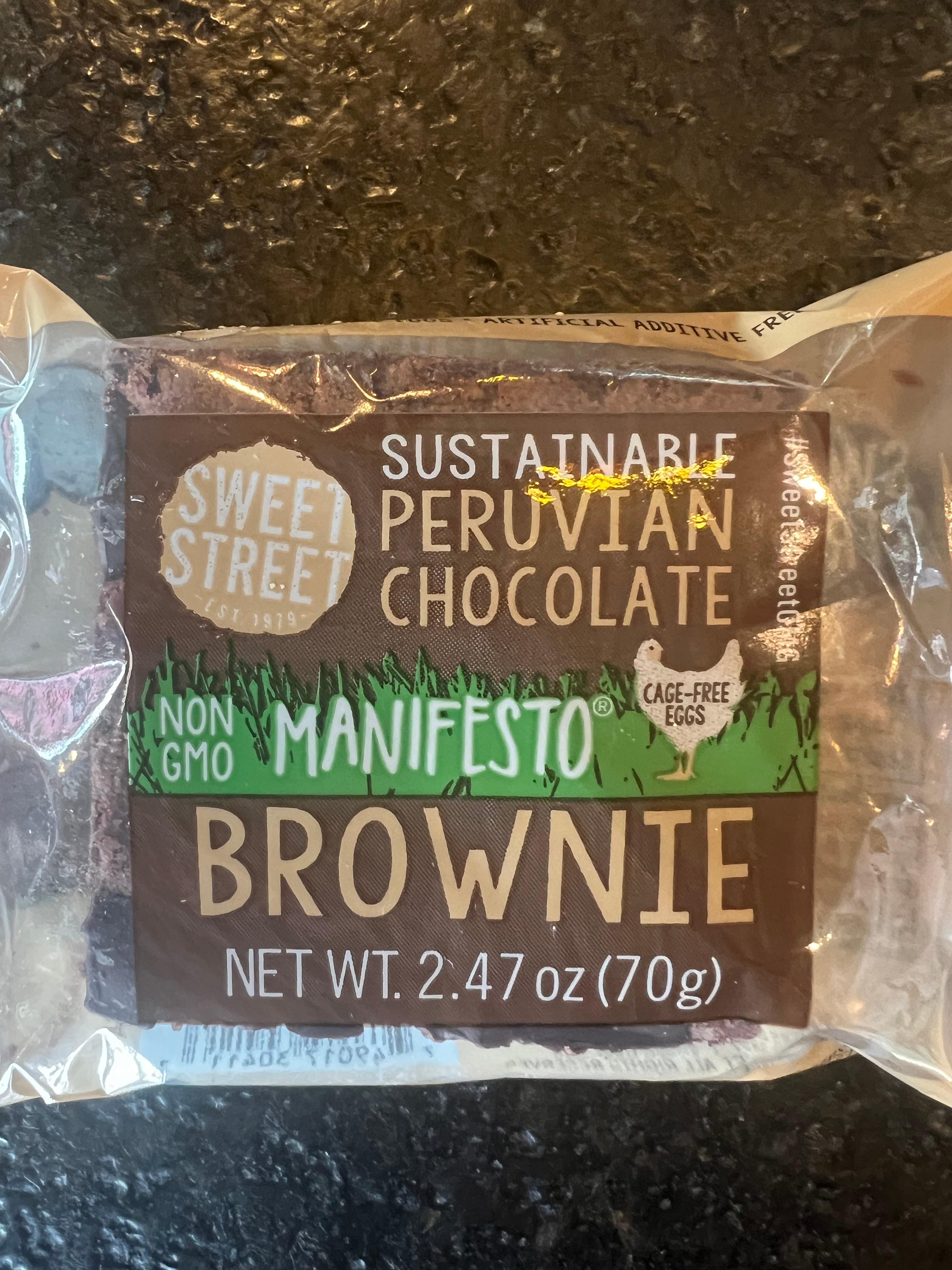 Brownie: Sustainable Peruvian Chocolate