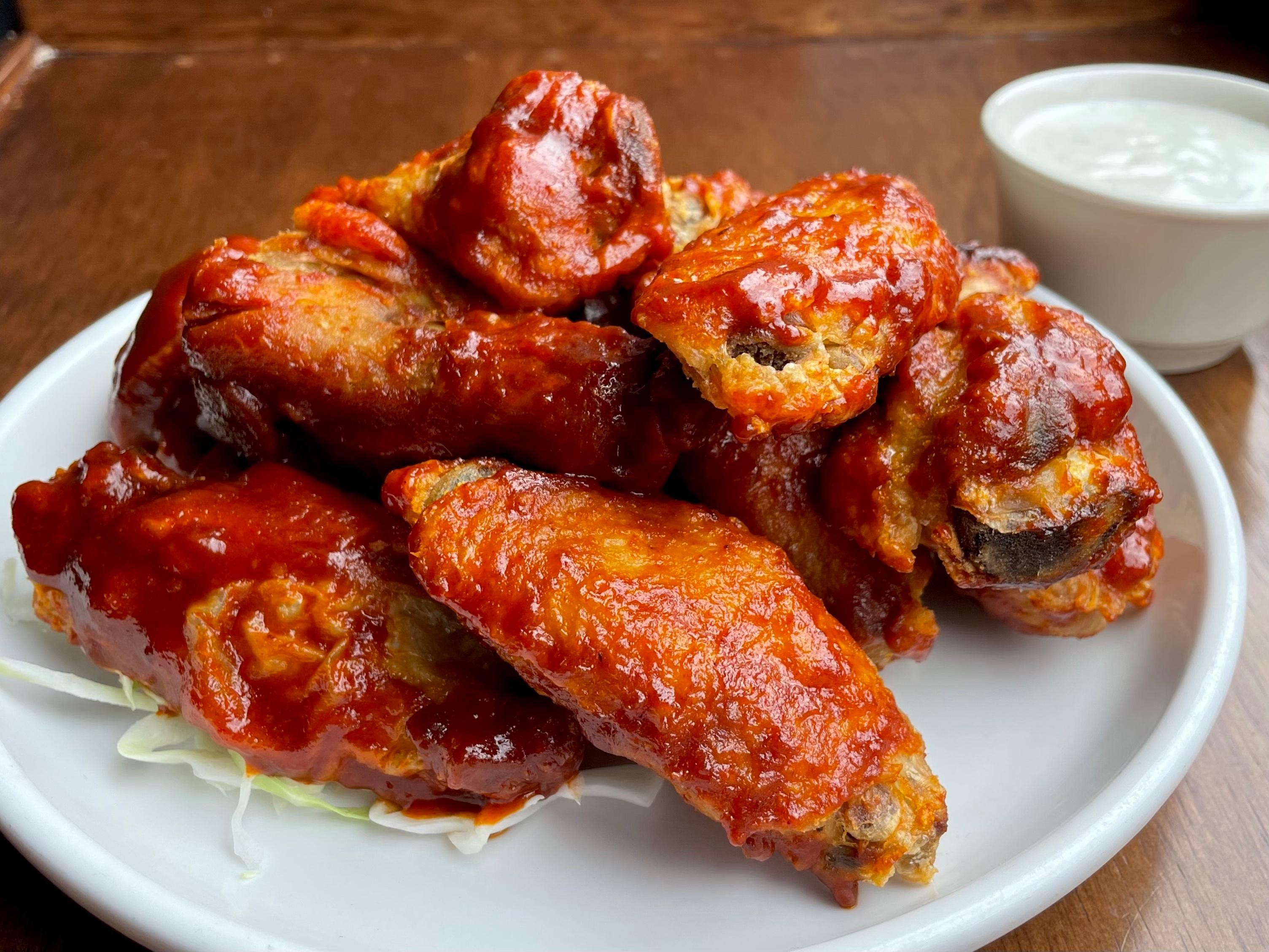 Double Down Chicken Wings