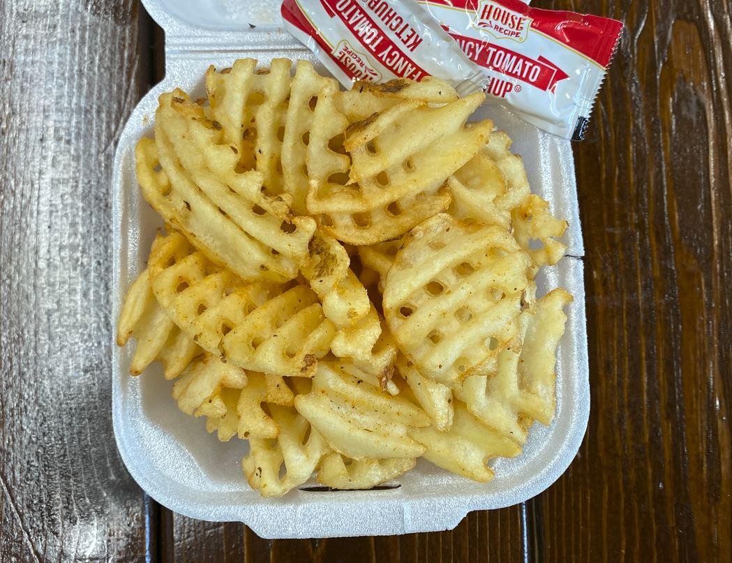 Waffle fries