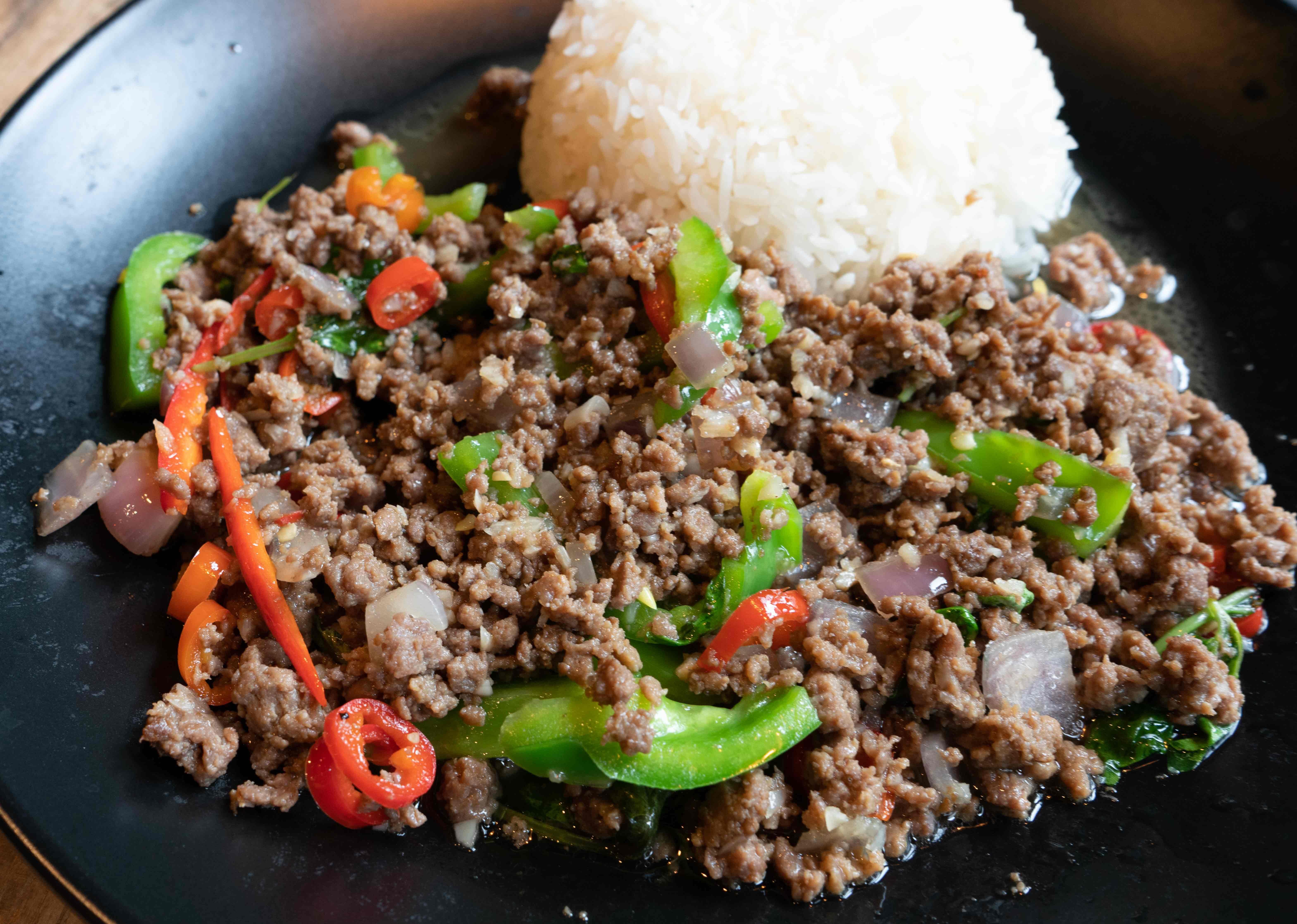 Thai Basil Beef Stir Fry