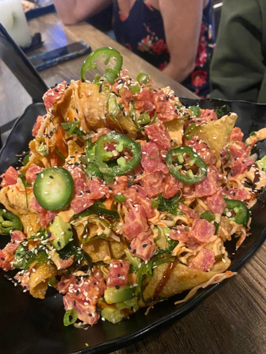 Tuna & Crab Nachos