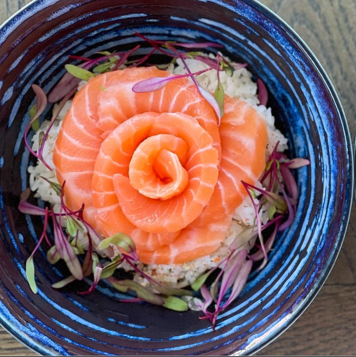 Salmon Donburi