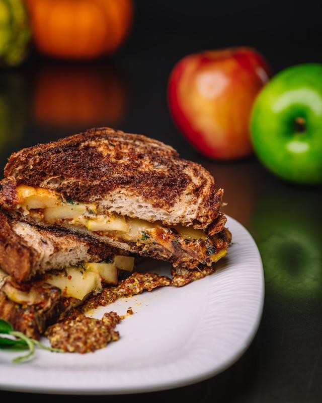 Autumn Grilled Cheese