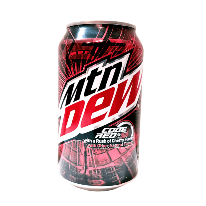 Can Mountain Dew - Code Red