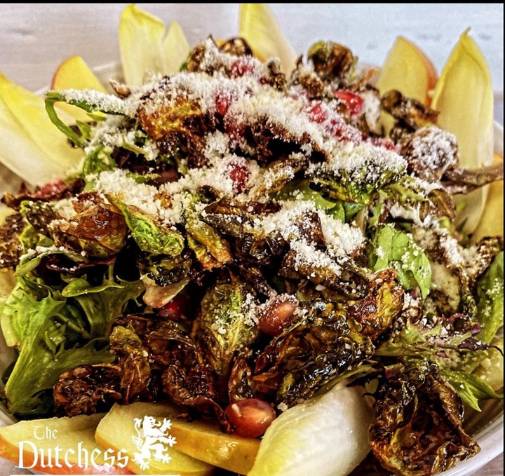 Crispy Brussels & Endive Salad