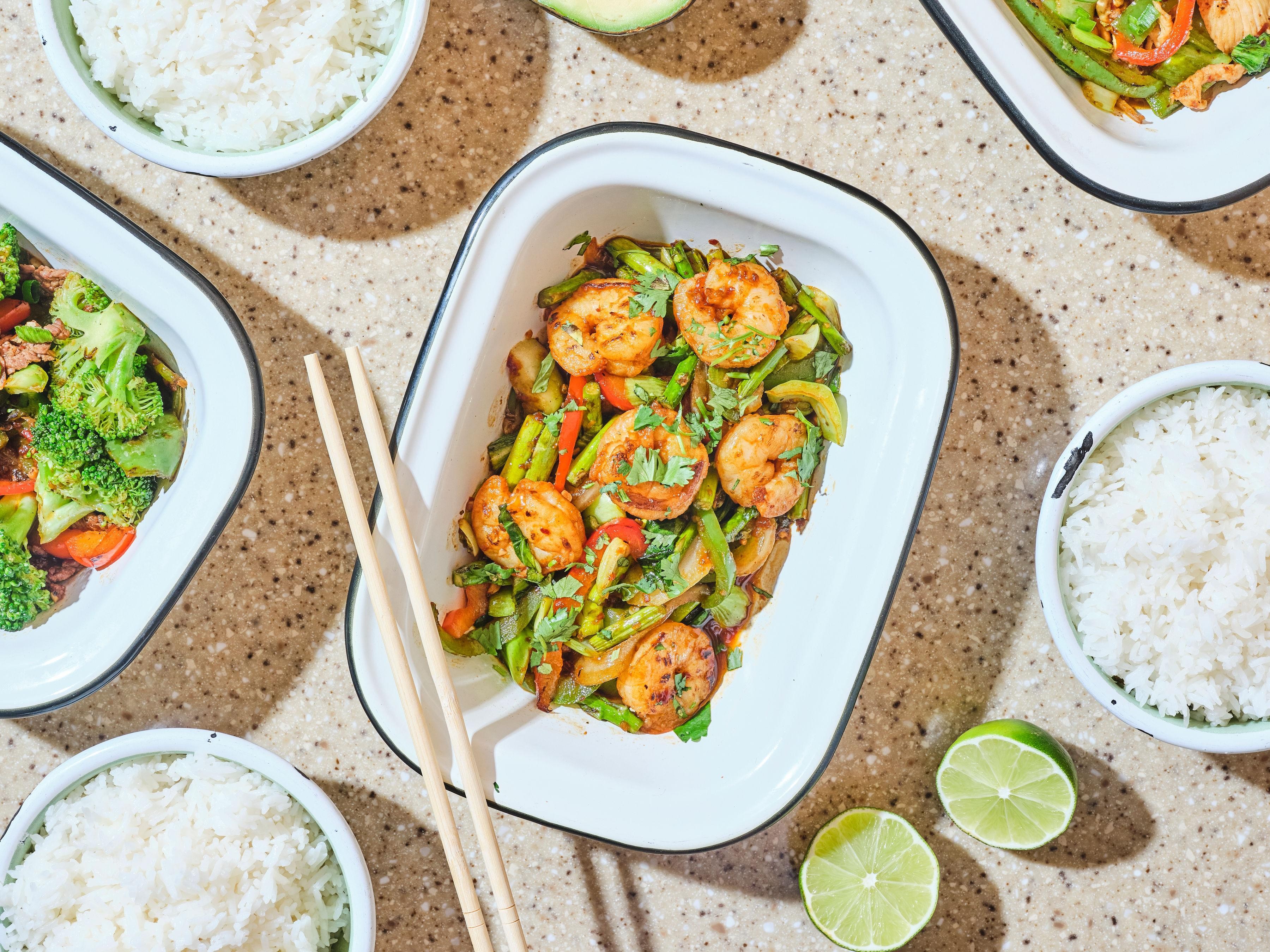 Shrimp and Asparagus
