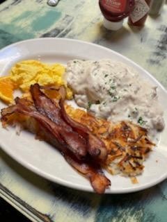 Hungry Size Biscuits & Gravy