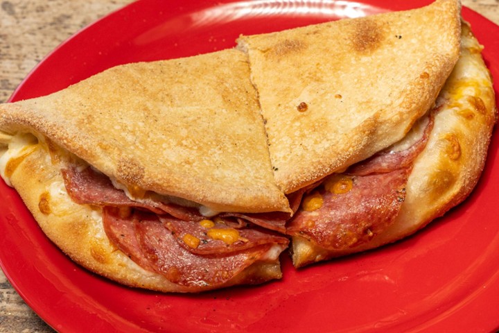 Salami and Cheese Sandwich