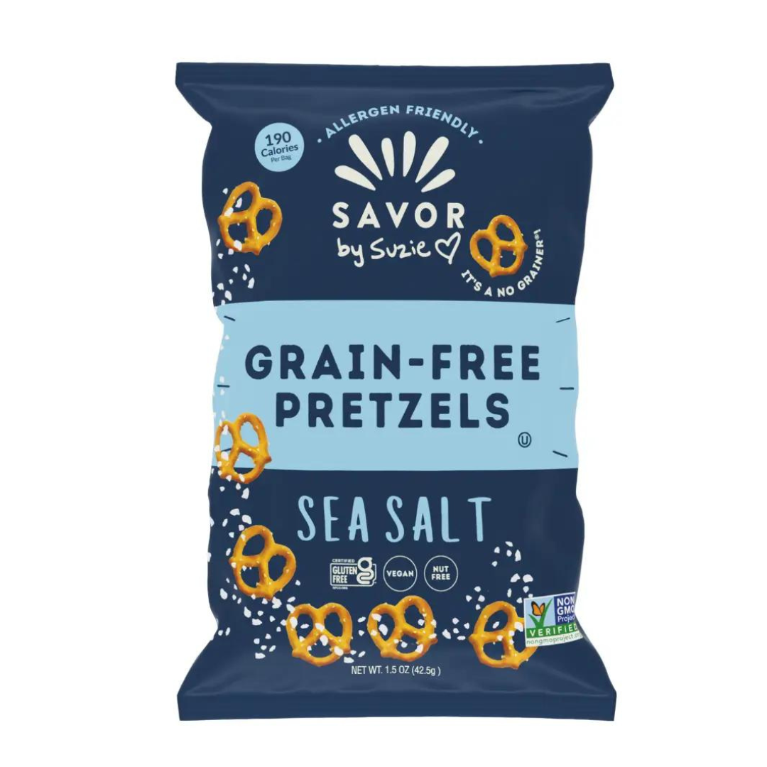 Savor Pretzels Grain Free Sea Salt