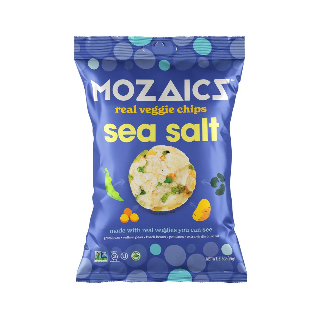 Mozaics Sea Salt Real Vegetable Chips