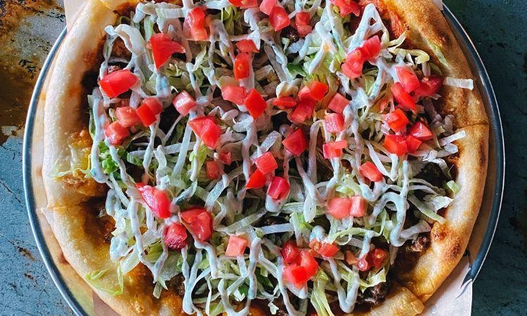 10" Feature: Taco Pizza