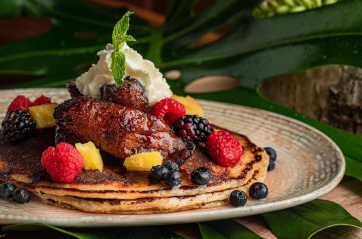 Sweet Plantain Pancakes