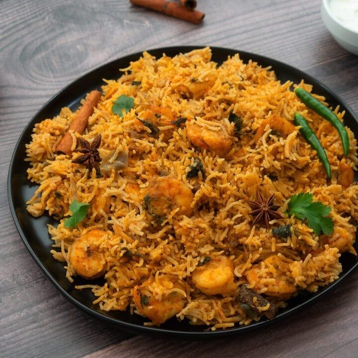 Shrimp Biryani