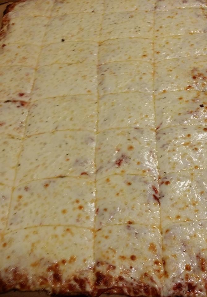 Sheet Cheese Pizza
