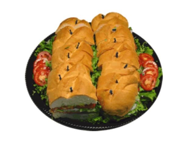 2 foot French Bread Sandwich (MINIMUM 48 HOUR NOTICE)