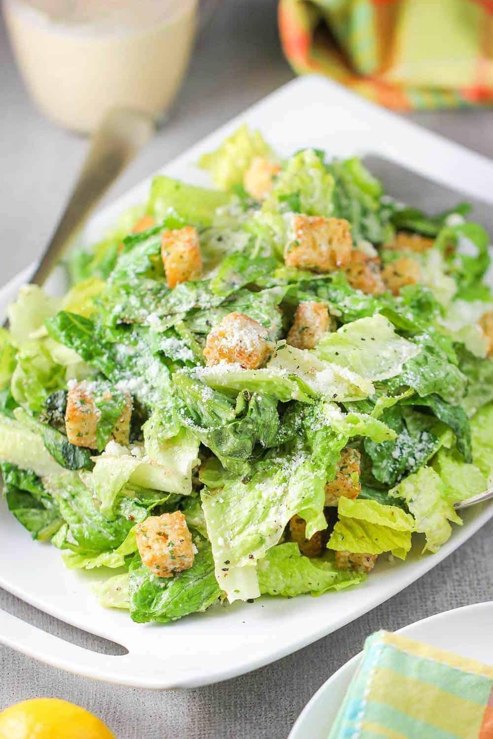 Caesar Salad (serves 15) (MINIMUM 24 HOUR NOTICE)