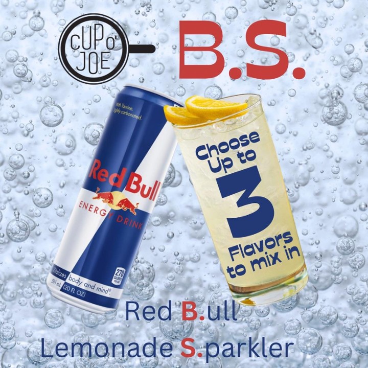 The B.S. - Red Bull Lemonade Sparkler