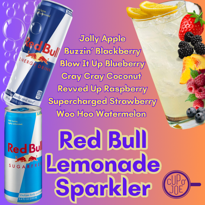 Red Bull Lemonade Sparkler
