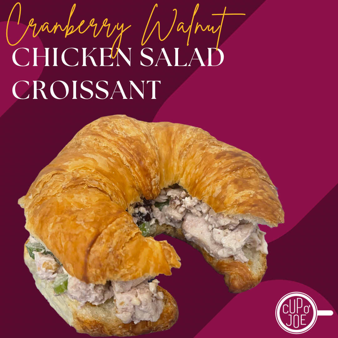 Cranberry Walnut Chicken Salad Croissant