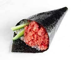 Spicy tuna hand roll