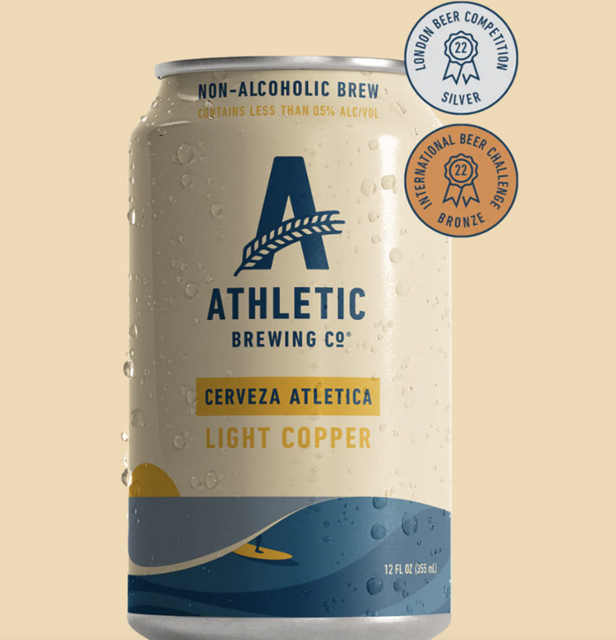 Athletic Cerveza Atletica N/A Light Copper