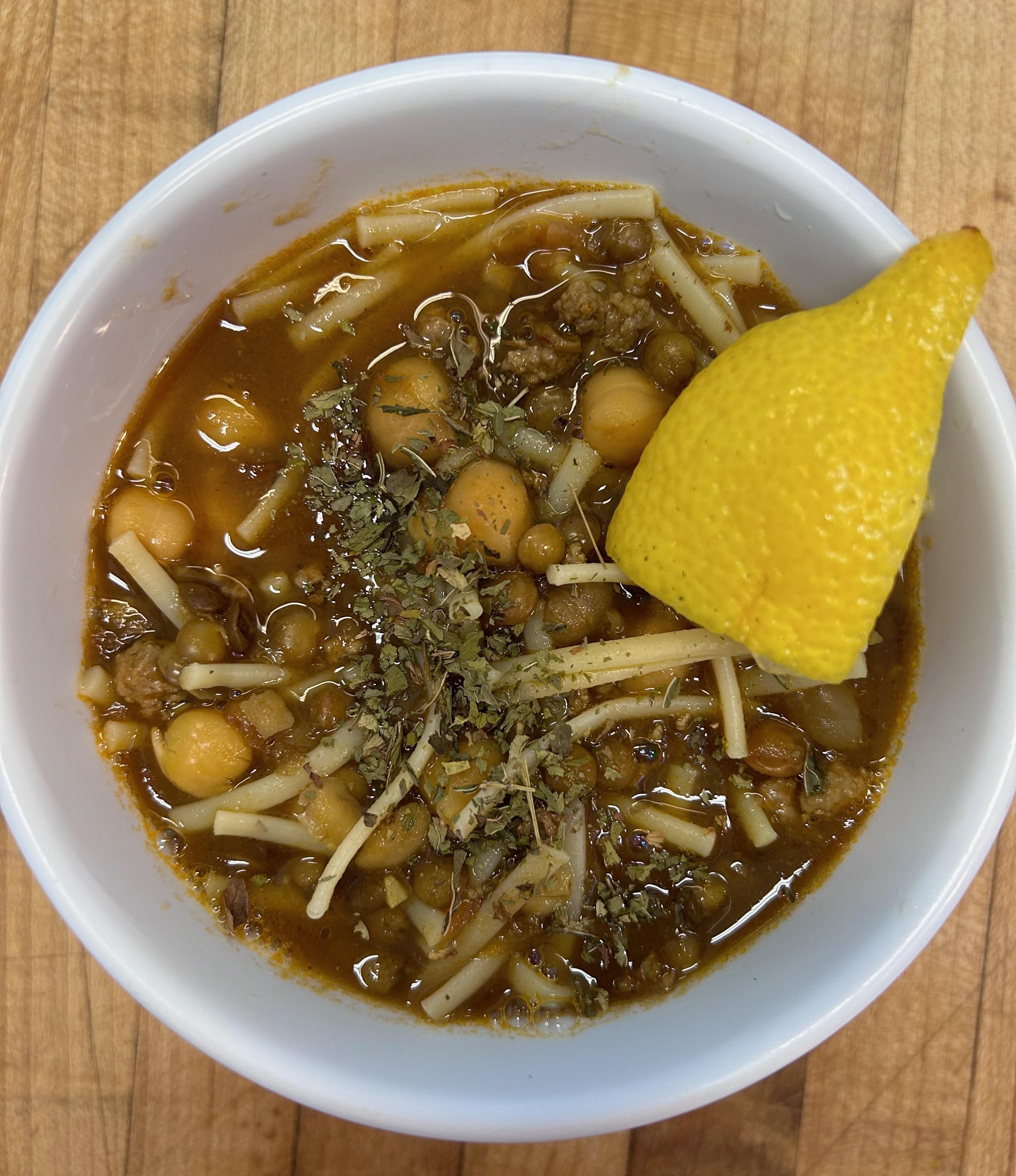 Moroccan Lamb Soup