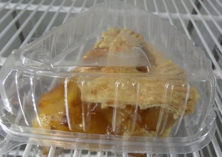 Apple pie slice