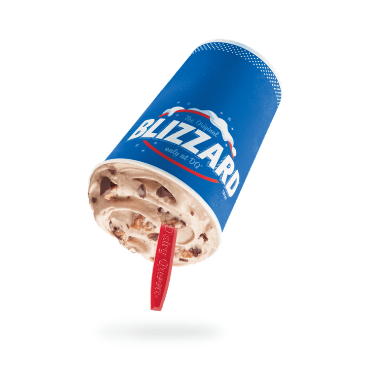 Snickers Brownie Blizzard