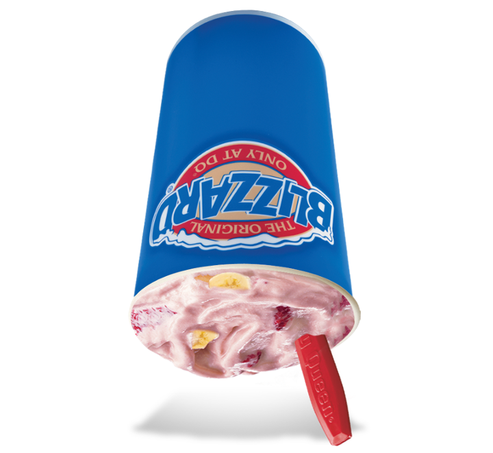 Strawberry Banana Blizzard