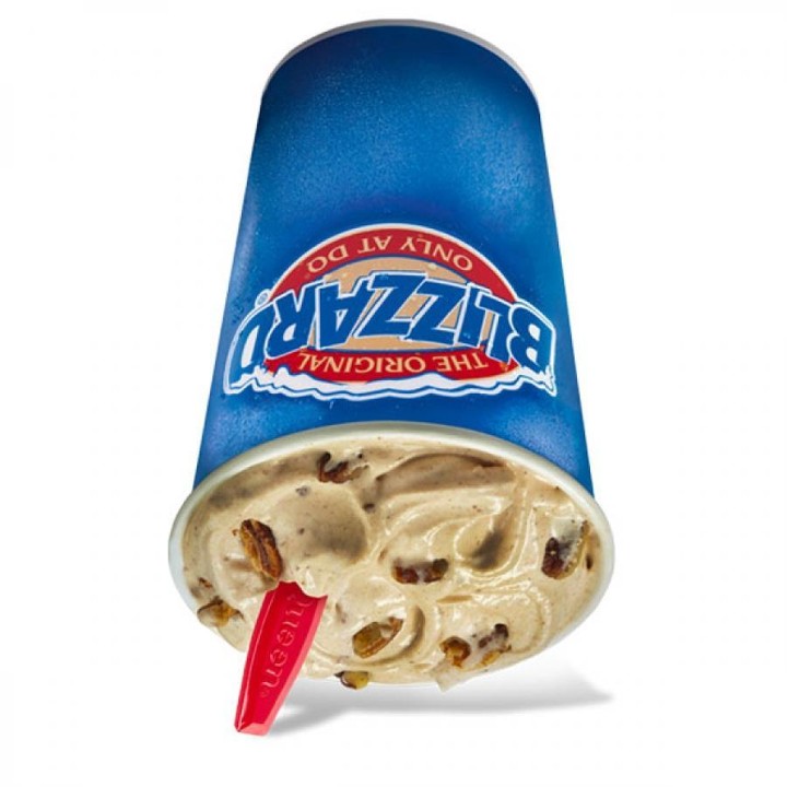 Turtle Brownie Blizzard