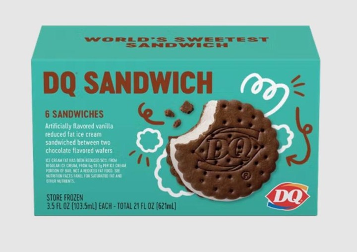 6-pk DQ Sandwich