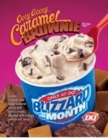 Caramel Brownie Blizzard