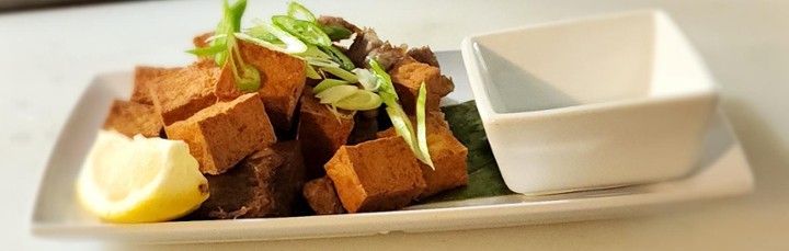 02. Fried Tofu with Pork