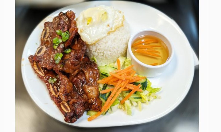 457 - RICE - GRILLED  BEEF  SHORT  RIBS