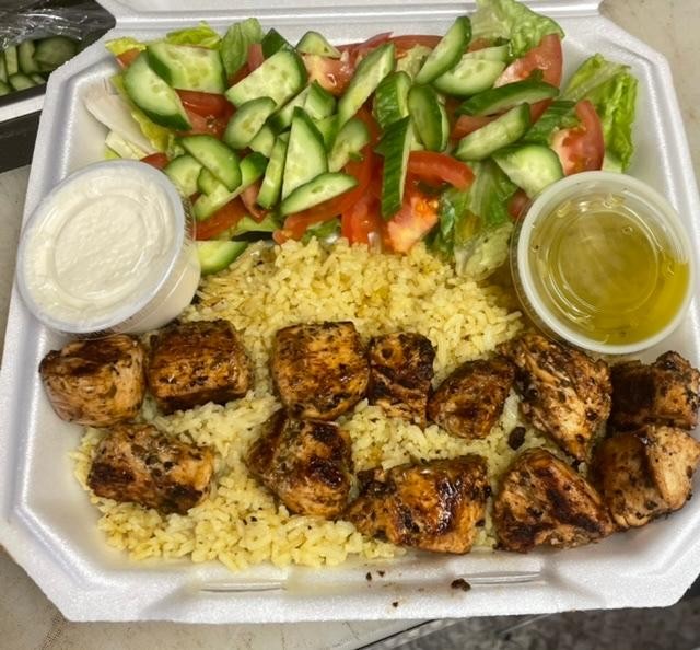 Chicken Kabob Platter