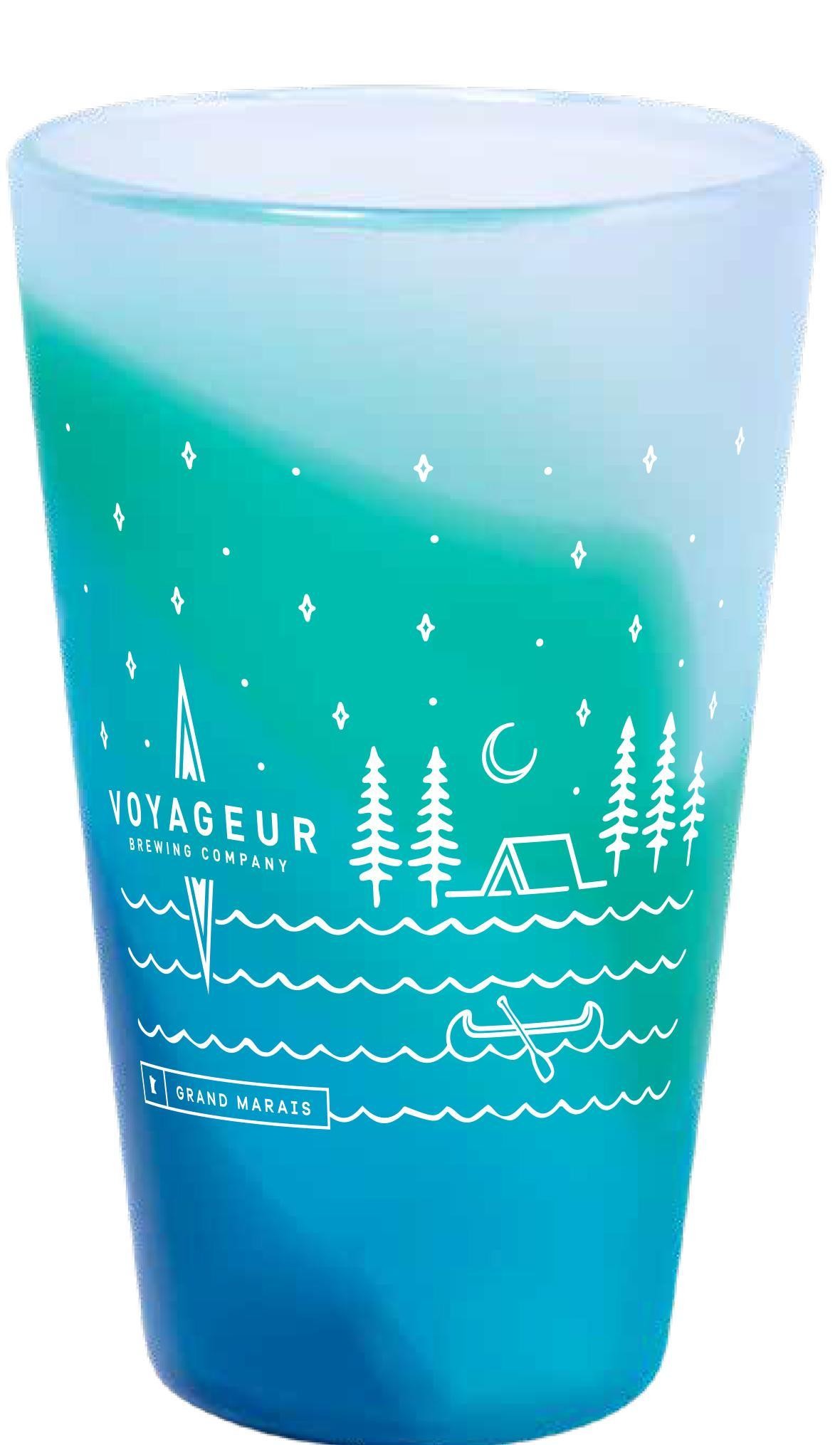 Blue Insulated Wine Tumbler - Voyageur Brewing Company