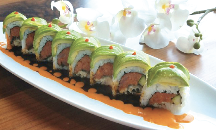 Spicy Caterpillar Roll