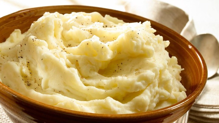 Butter Cream Parmesan Mashed Potatoes
