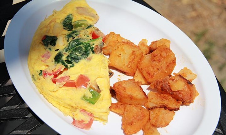 FRESH MARKET VEGGIES OMELETTE