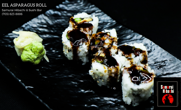 Eel Asparagus Roll
