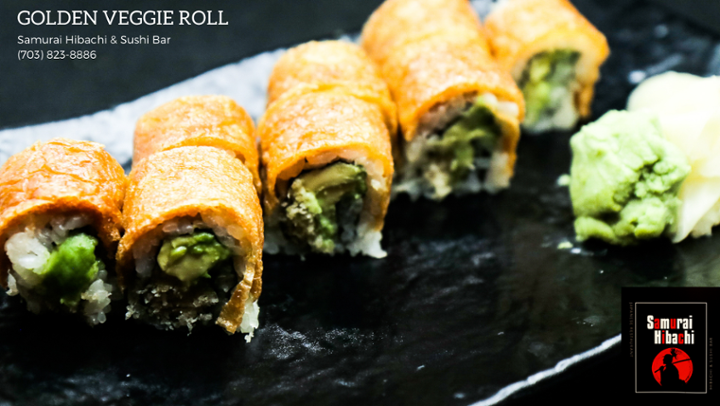 Golden Veggie Roll