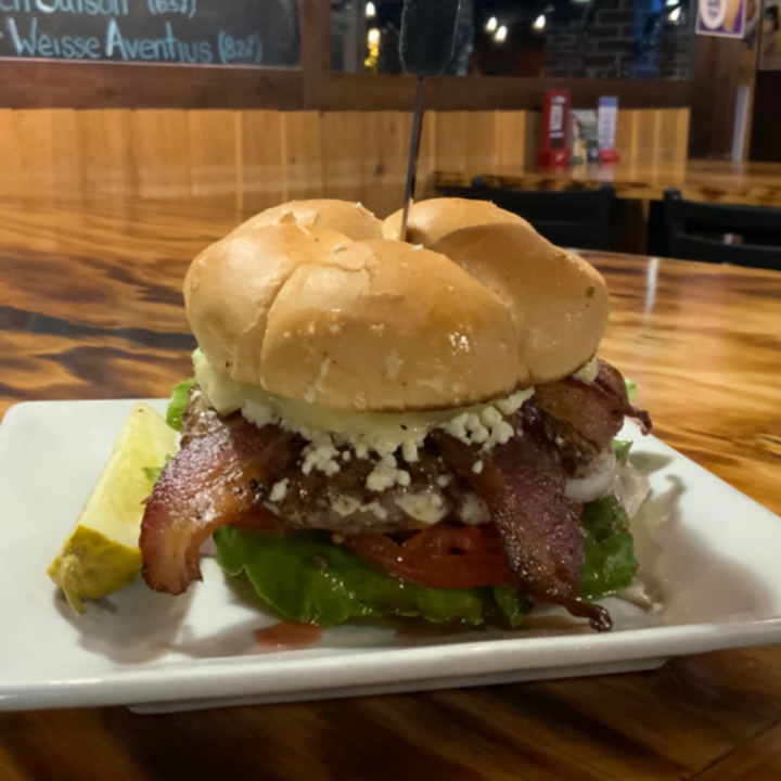 Blau Speck Burger