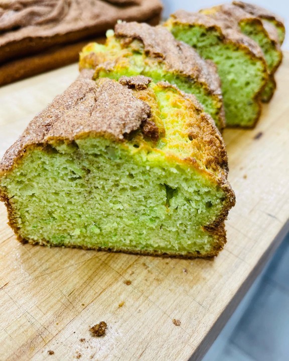 Slice of Pistachio Bread