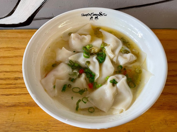 W6 Wonton in Spicy and Sour Soup 酸汤抄手