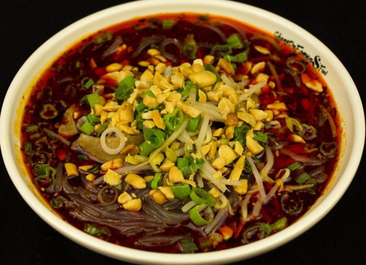 N7 Spicy and Sour Pig Pot Glass Noodles 肥肠粉